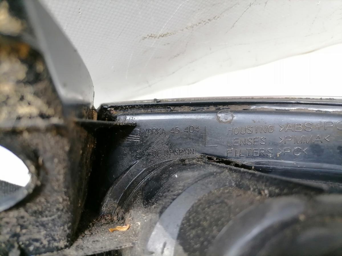 Seat Ibiza 6L original R&uuml;cklicht R&uuml;ckleuchte Schlussleuchte links au&szlig;en Bj.2003